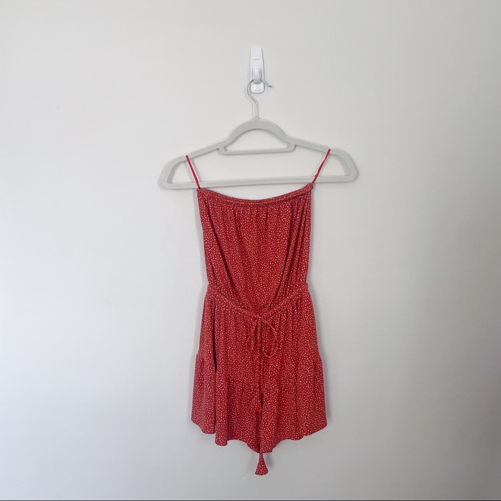 Express Strapless Romper, XS
